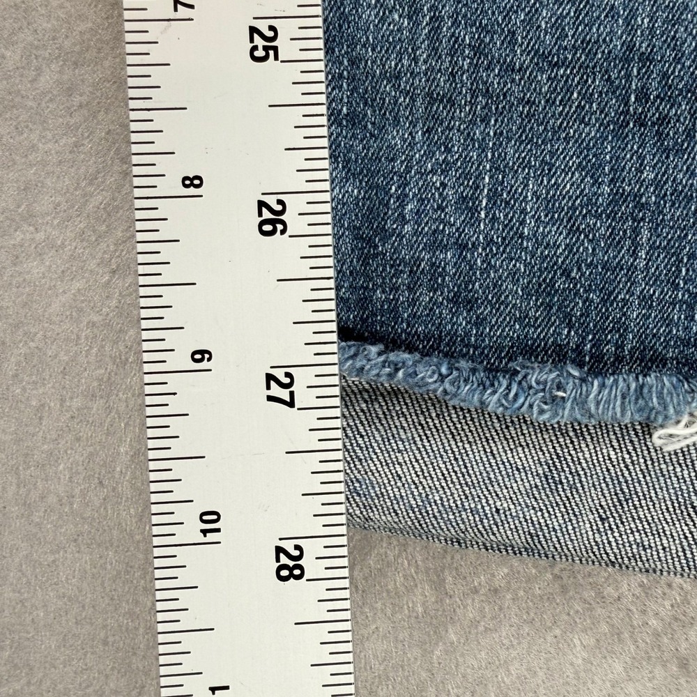 Silver Jeans Co. Boyfriend Jeans Womens W32 L27 Blue Distressed Frayed Hem - Picture 7 of 9